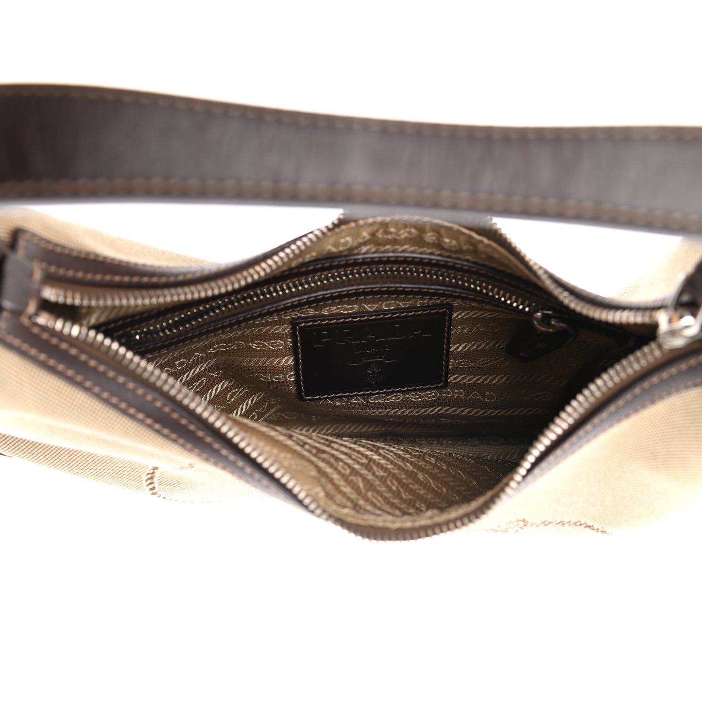 Jacquard Logo Hobo Corda Bruciato