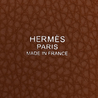 Hermes Taurillon Clemence Picotin Lock 22 MM Gold 6 of 13