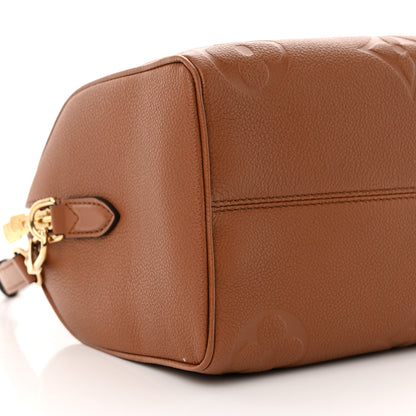 Louis Vuitton Empreinte Monogram Giant Speedy Bandouliere 25 Cognac 8 of 10