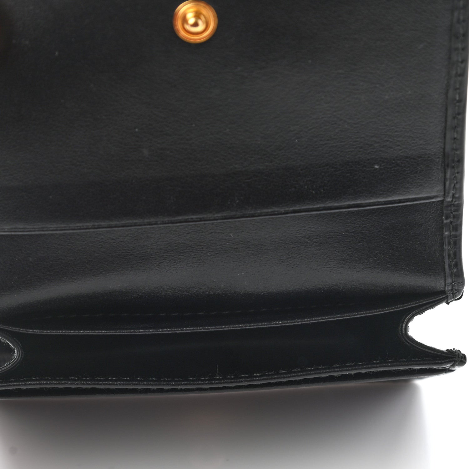 Prada Vitello Move Triangle Logo Card Holder Black 5 of 7