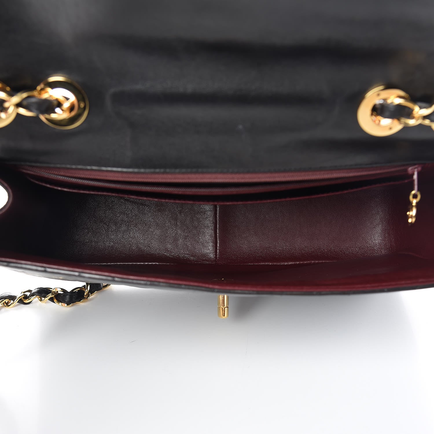 Chanel Lambskin Quilted Jumbo Single Flap Black 7 of 16