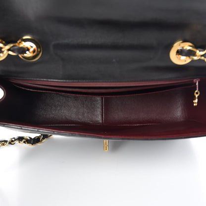 Chanel Lambskin Quilted Jumbo Single Flap Black 7 of 16