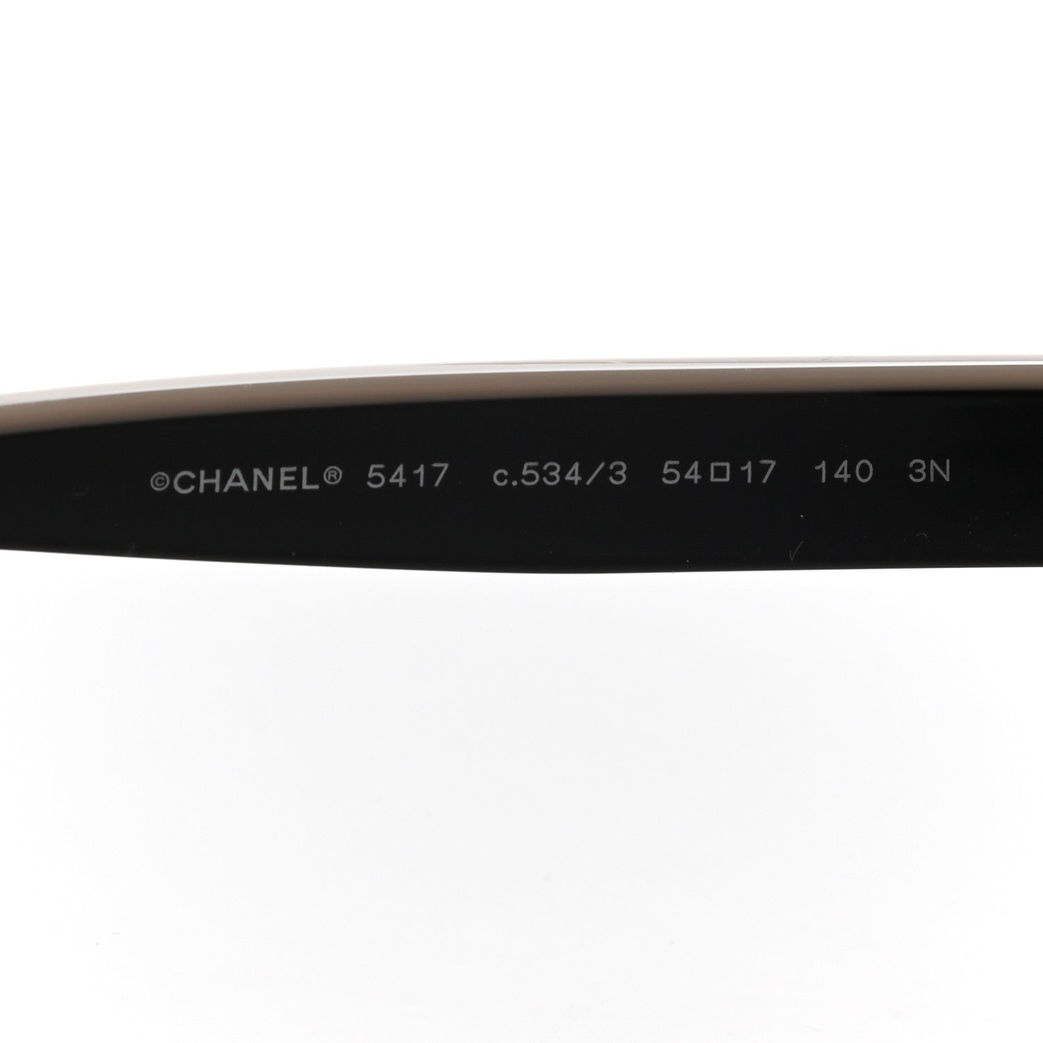 Chanel Acetate Square Sunglasses 5417 Black 5 of 8