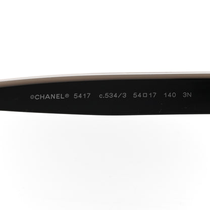 Chanel Acetate Square Sunglasses 5417 Black 5 of 8