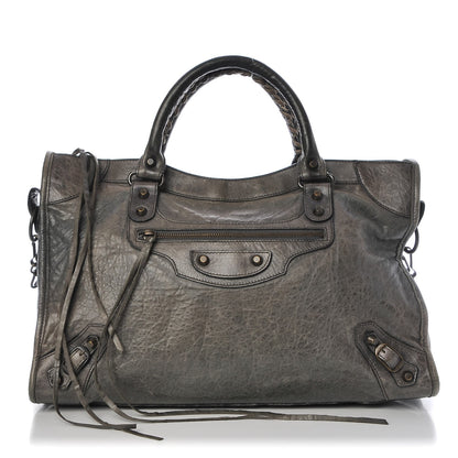 Balenciaga Agneau Classic Hardware City Anthracite 1 of 13