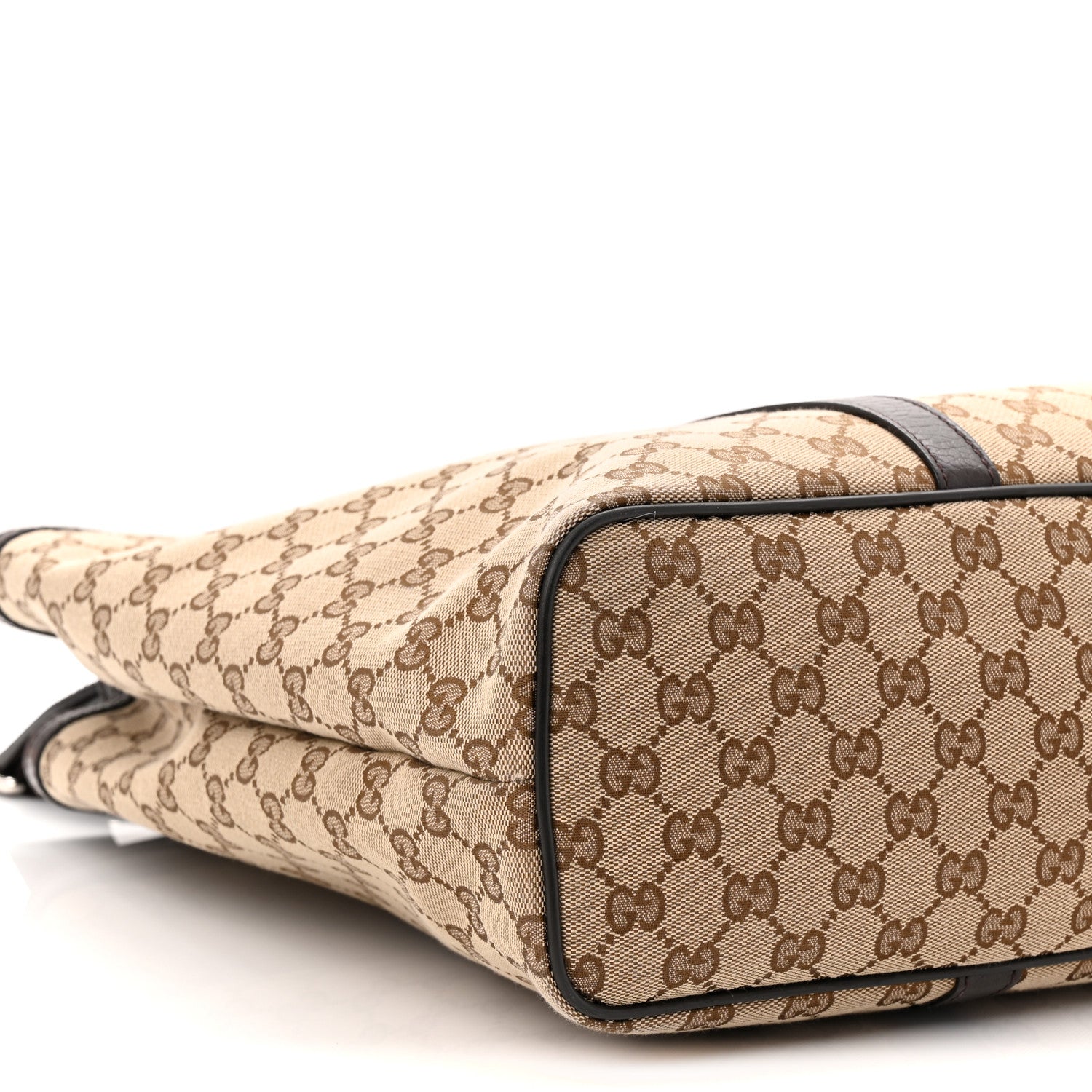 Gucci GG Monogram Large Joy Tote Bag Dark Brown 10 of 13