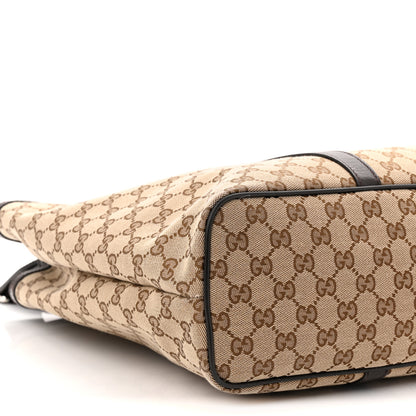 Gucci GG Monogram Large Joy Tote Bag Dark Brown 10 of 13