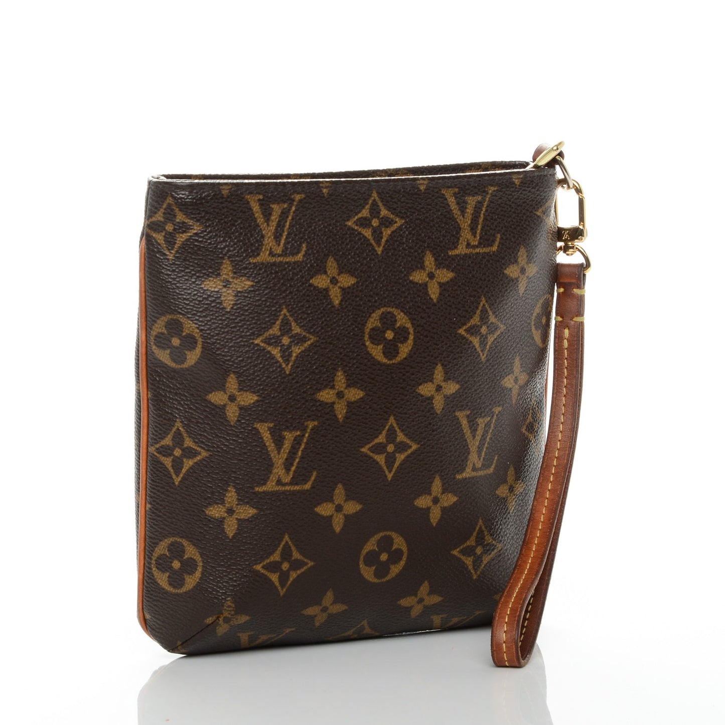 Monogram Partition Wristlet