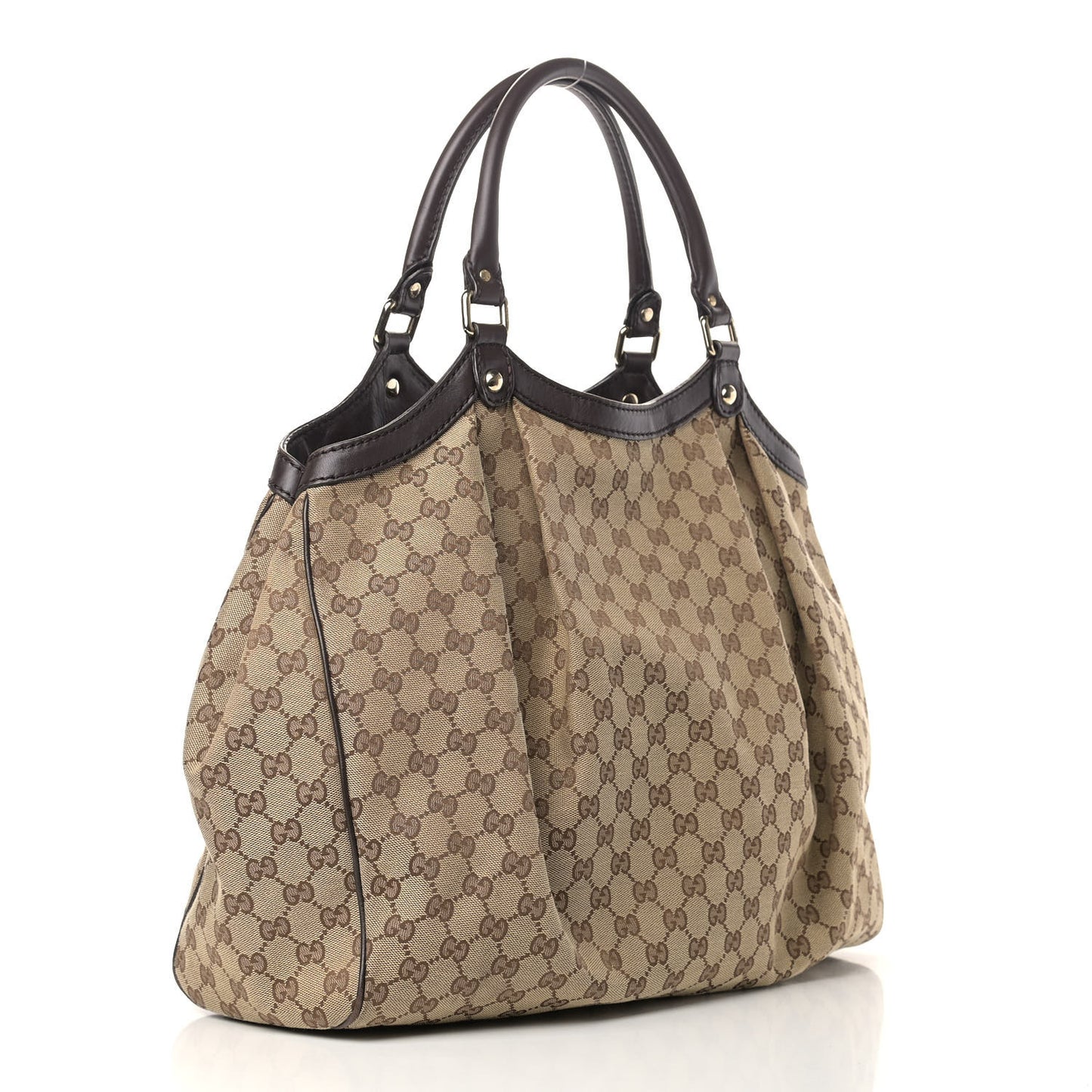 Monogram Large Sukey Tote Dark Brown