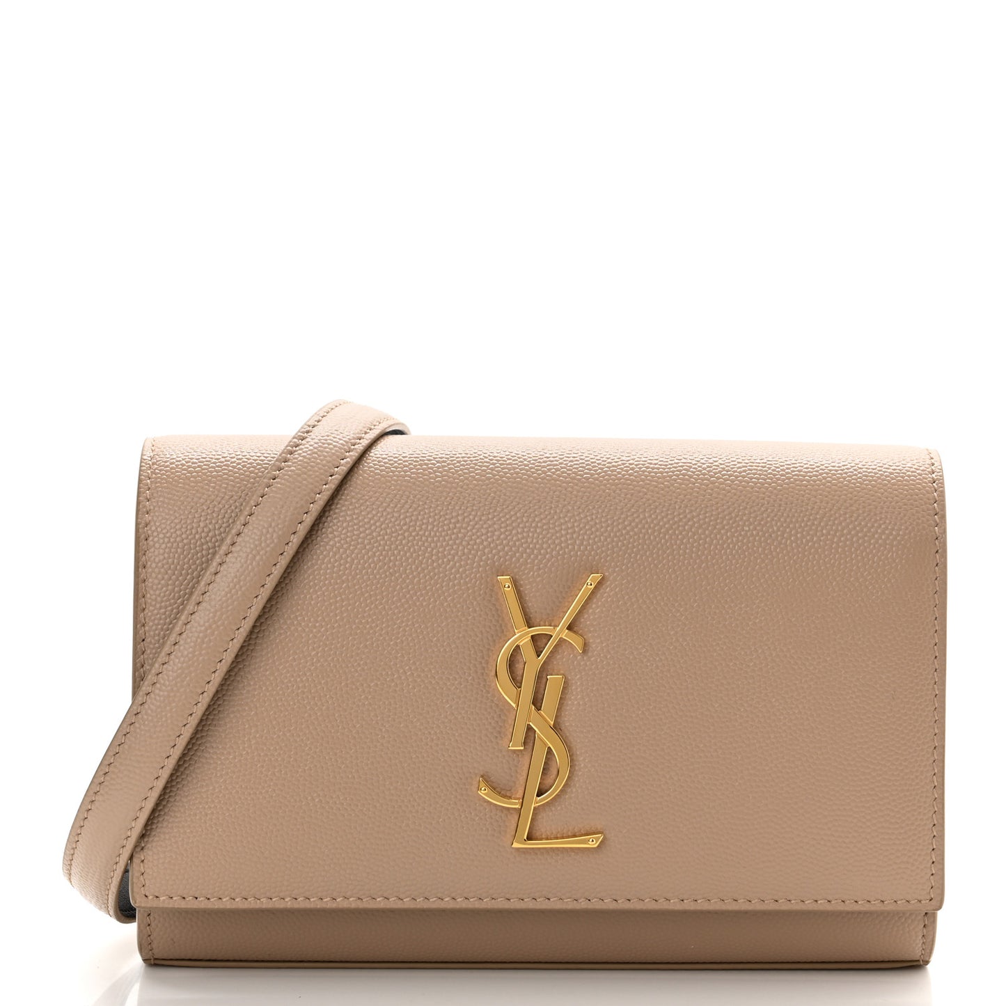 Grain De Poudre Monogram Kate Belt Bag Dark Beige