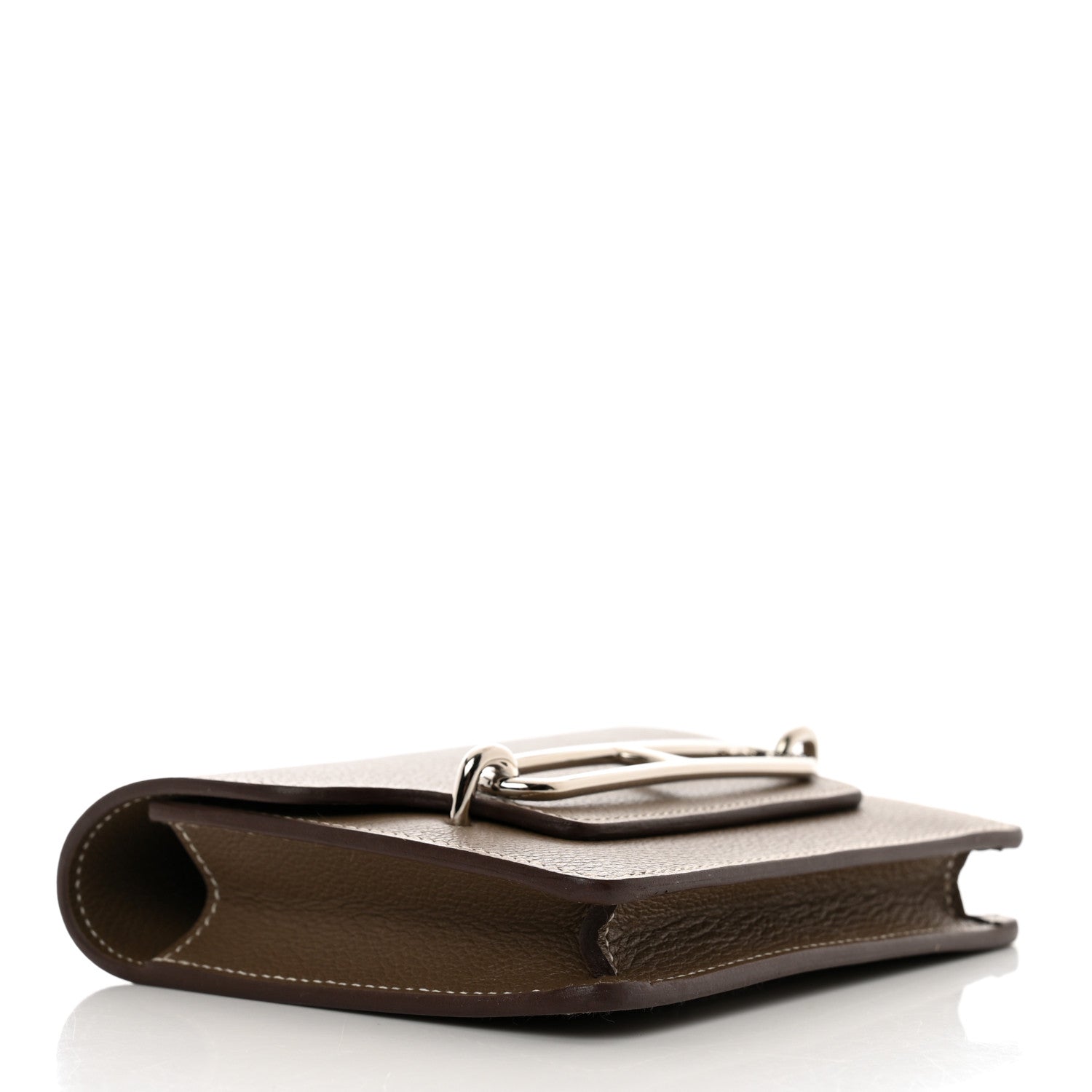Hermes Evercolor Roulis Slim Wallet Etoupe 5 of 8