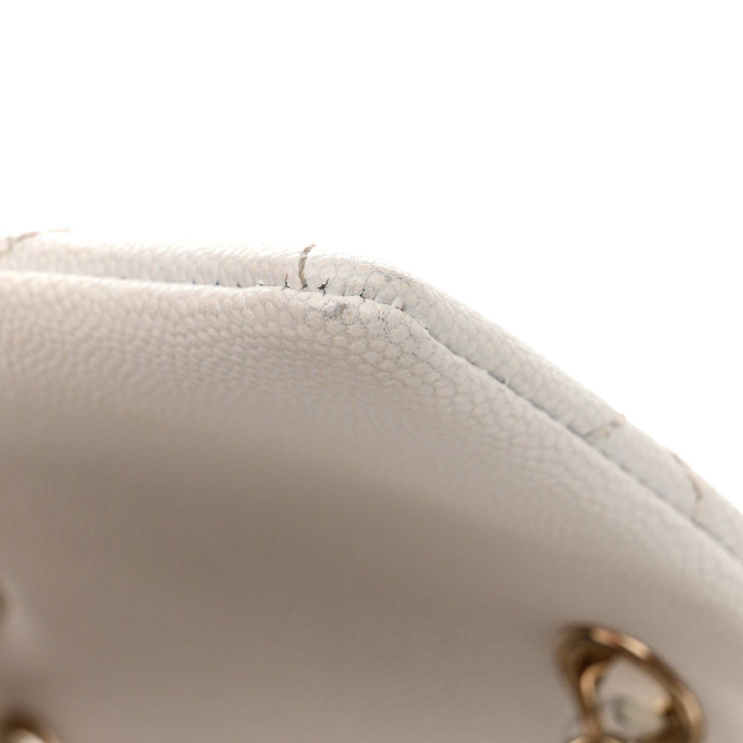 Chanel Caviar Quilted Mini Urban Spirit Backpack White 27 of 30
