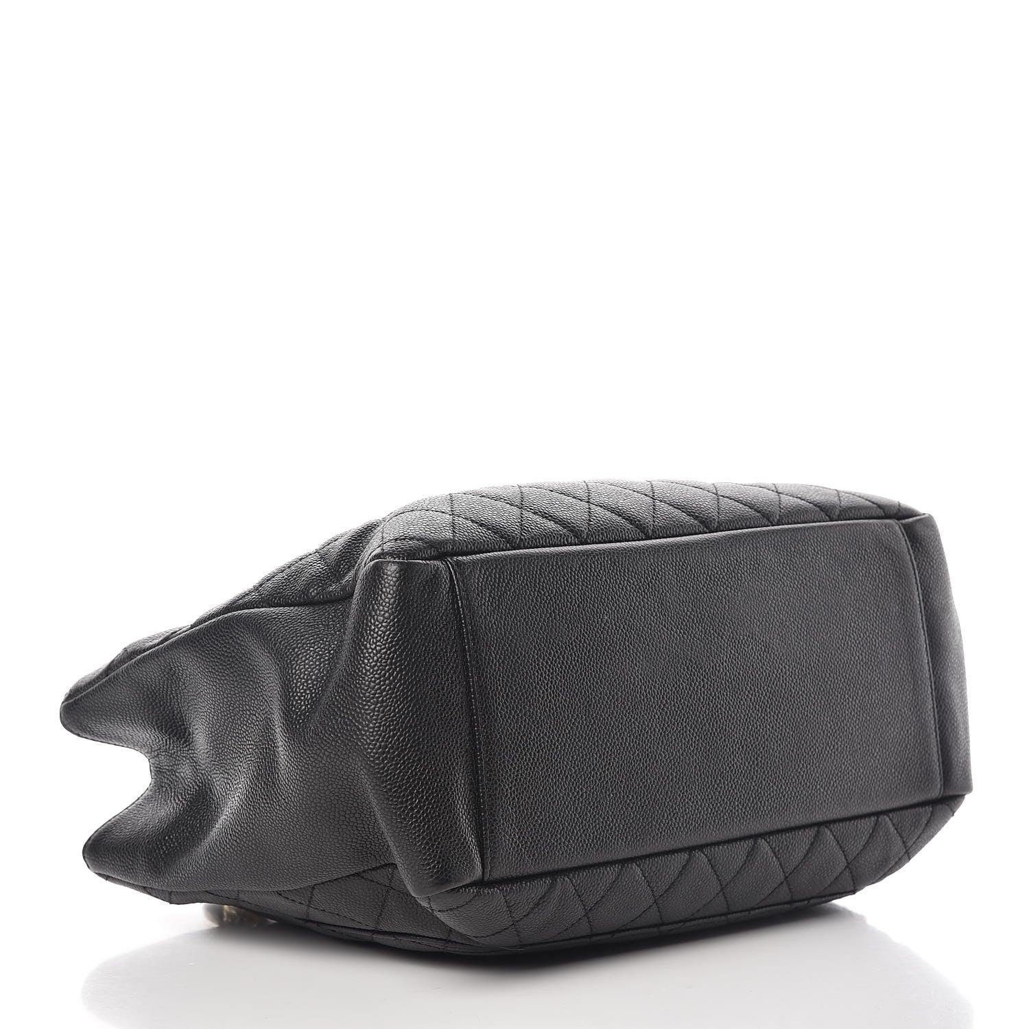 Chanel Caviar Quilted Grand Shopping Tote GST Black 4 of 11