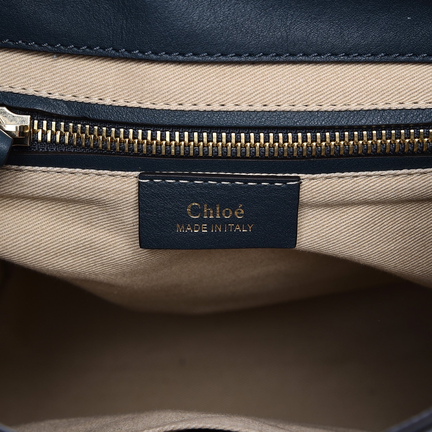 Chloe Suede Calfskin Small Faye Backpack Silver Blue 7 of 9