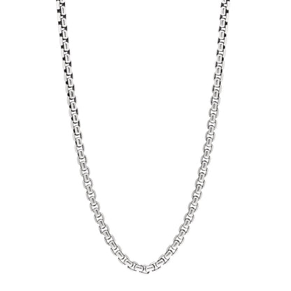 David Yurman Sterling Silver 4.8mm Box Chain Necklace 22" 6 of 6