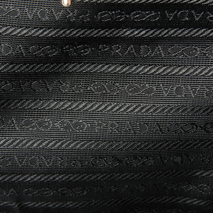 Prada Goatskin Cerniera Doctor Bag Black 8 of 8