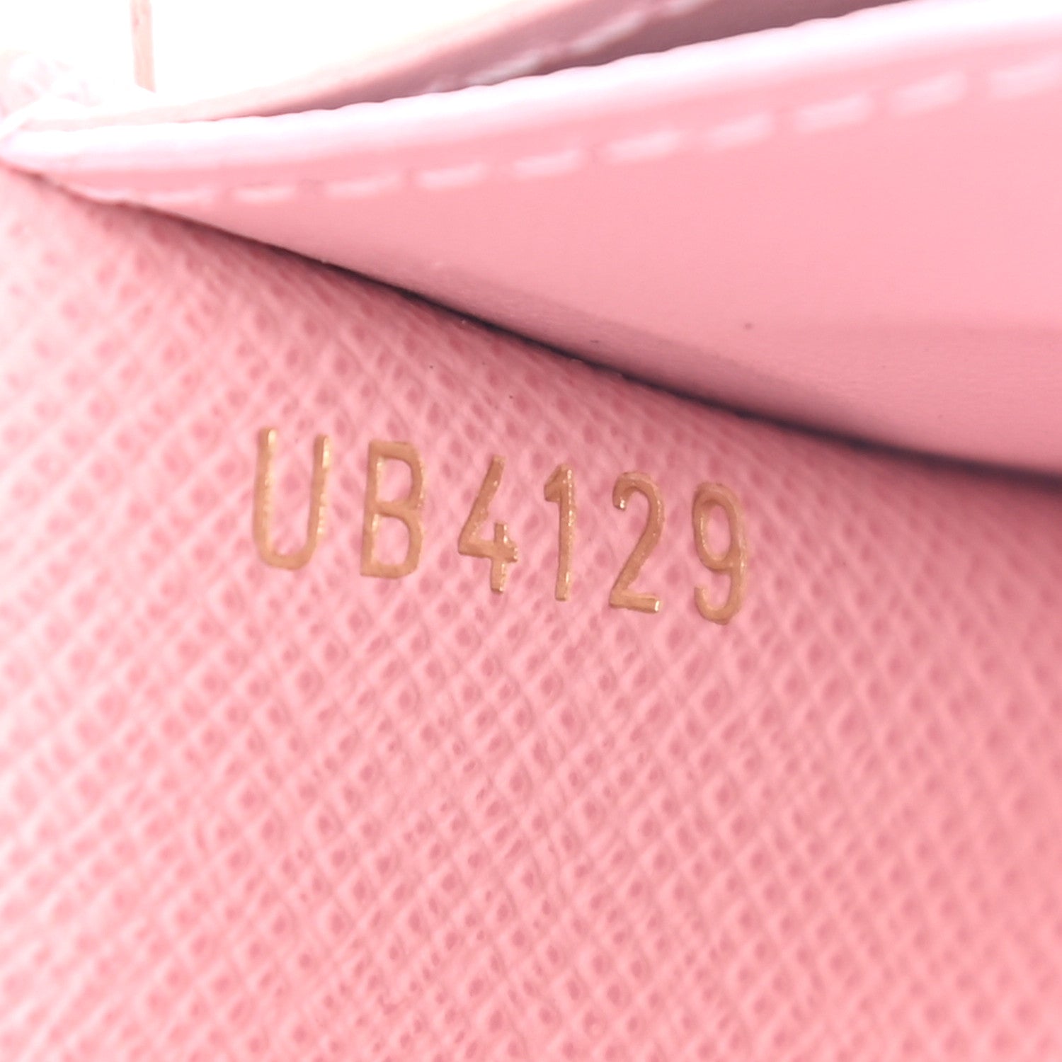 Louis Vuitton Damier Azur Rosalie Coin Purse Rose Ballerine 7 of 7