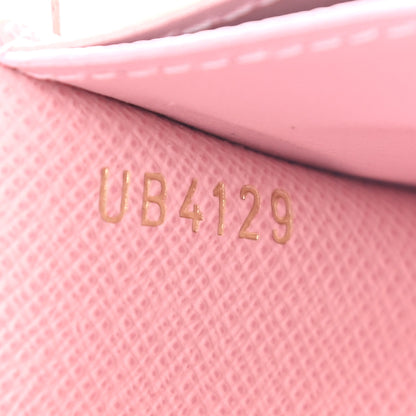 Louis Vuitton Damier Azur Rosalie Coin Purse Rose Ballerine 7 of 7