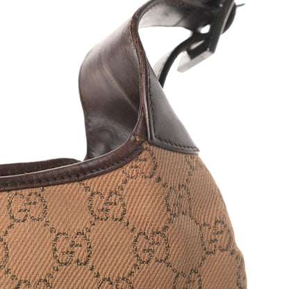 Gucci Monogram Small Jackie O Hobo Brown 15 of 16