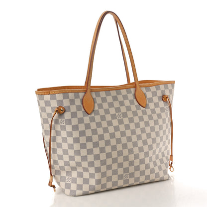 Louis Vuitton Damier Azur Neverfull MM 3 of 13