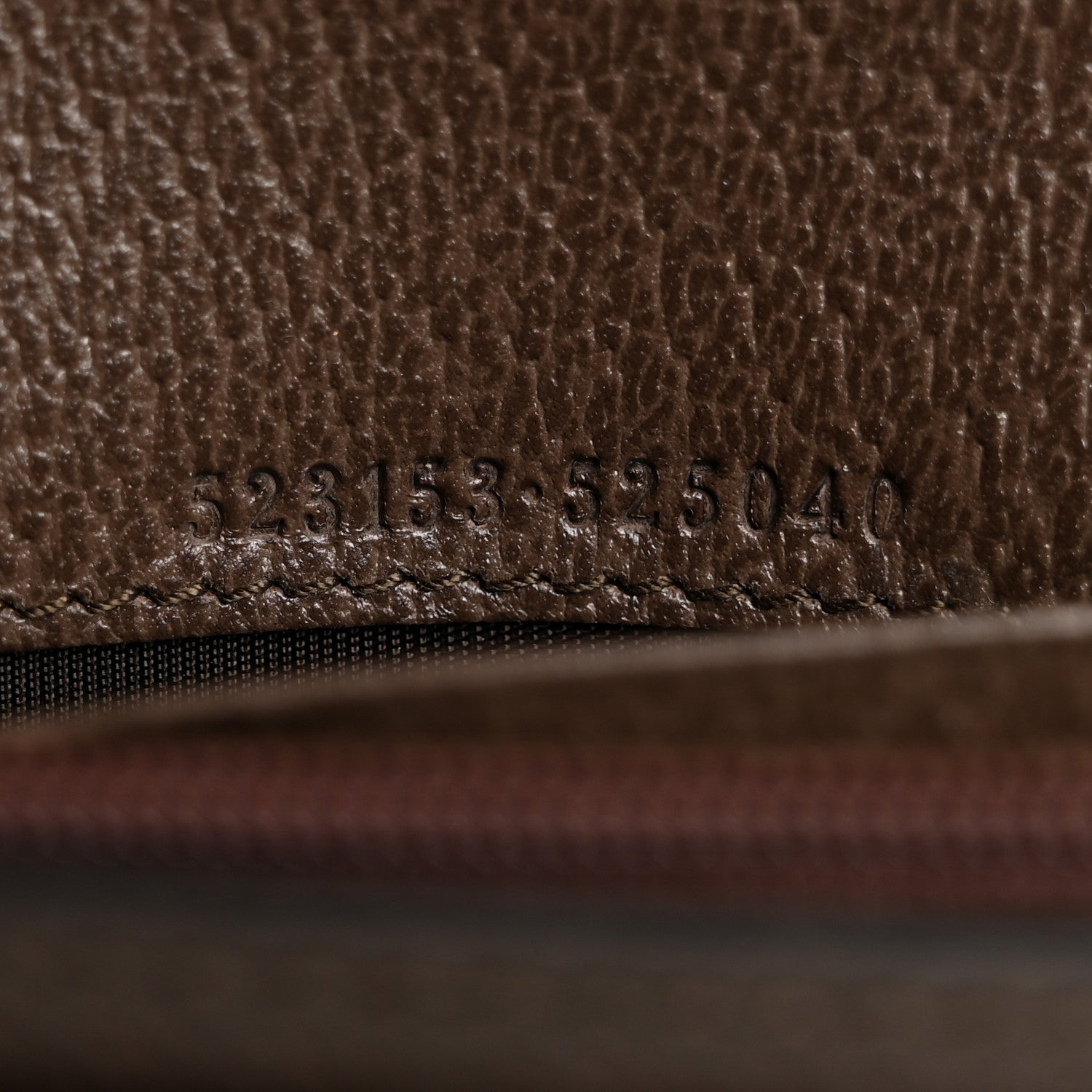 Gucci GG Supreme Monogram Web Ophidia Continental Wallet Brown 7 of 8