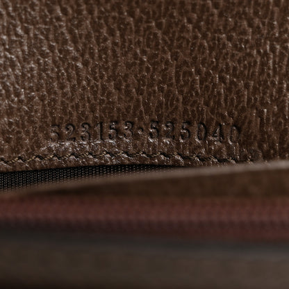 Gucci GG Supreme Monogram Web Ophidia Continental Wallet Brown 7 of 8