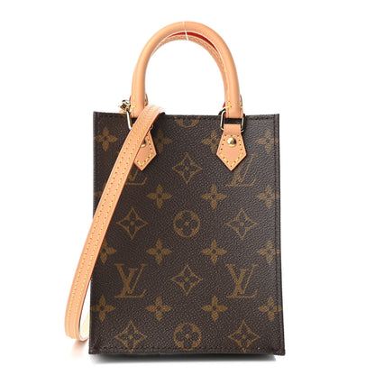 Louis Vuitton Monogram Petit Sac Plat 1 of 4