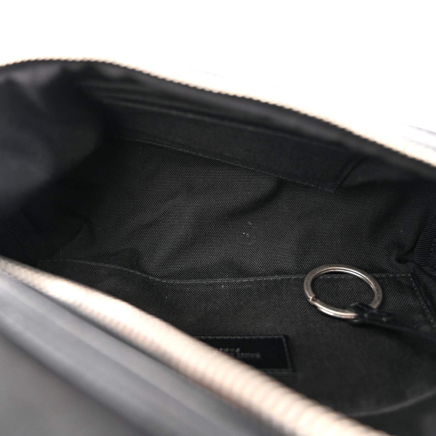 Saint Laurent Canvas Calfskin City Belt Bag Black 5 of 10