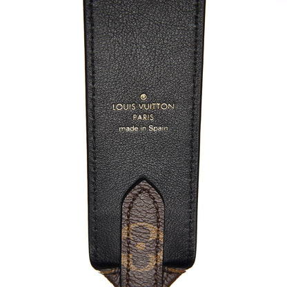 Louis Vuitton Monogram Bandouliere Shoulder Strap Black 3 of 5