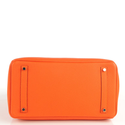 Hermes Togo Birkin 35 Feu Orange 19 of 22