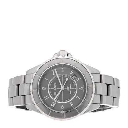 Chanel Titanium Ceramic 38mm J12 Chromatic Automatic Watch 2 of 4