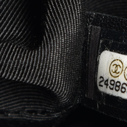 Chanel Lambskin Chevron Quilted Studded Stud Wars Backpack Black 9 of 9