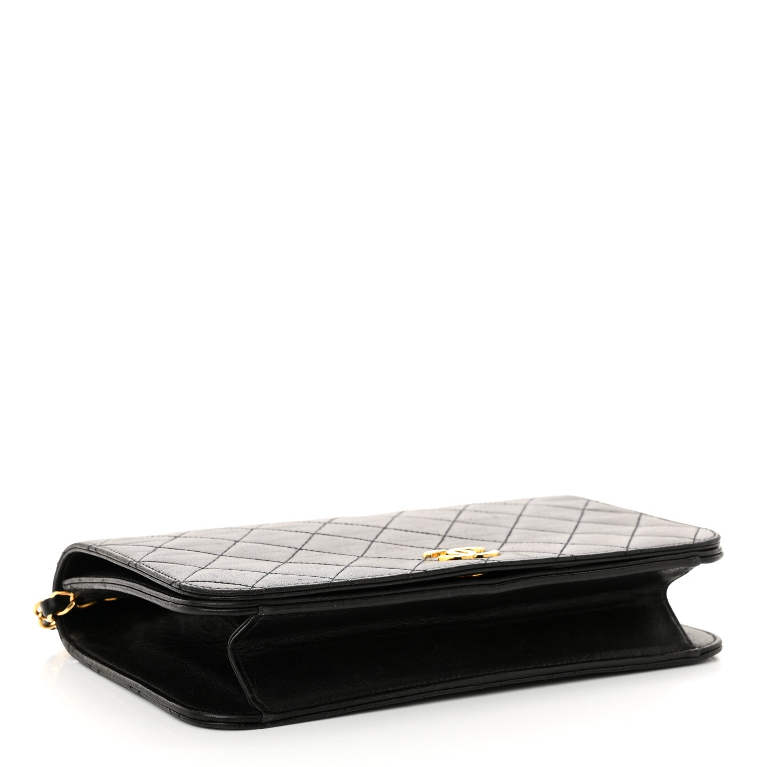 Chanel Lambskin Quilted Small Single Flap Black 4 of 13