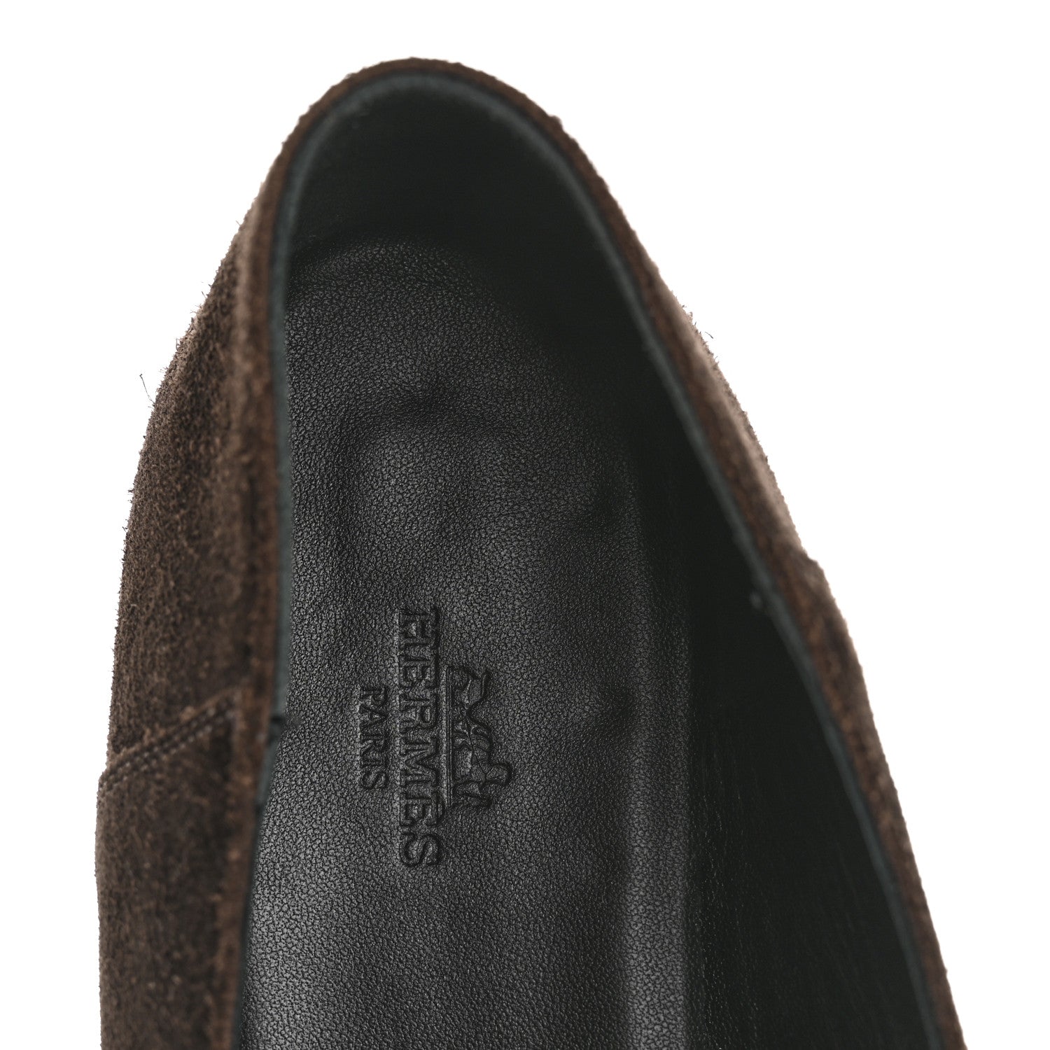 Hermes Suede Mens Giovanni Loafer 41.5 Ebene 7 of 11