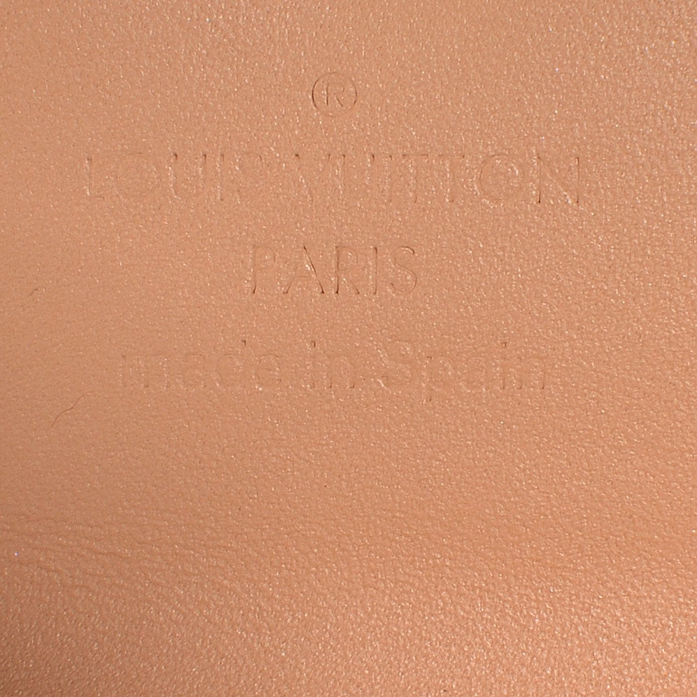 Monogram Multicolor Business Card Holder White