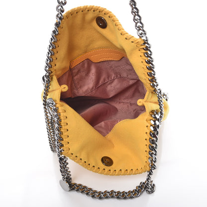 Stella McCartney Shaggy Deer Falabella Mini Fold Over Tote Yellow 5 of 13