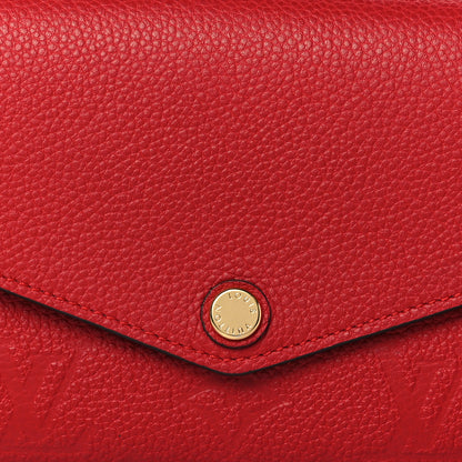 Louis Vuitton Empreinte Sarah Wallet NM Cherry 7 of 8