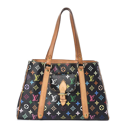 Louis Vuitton Monogram Multicolor Aurelia MM Black 1 of 10
