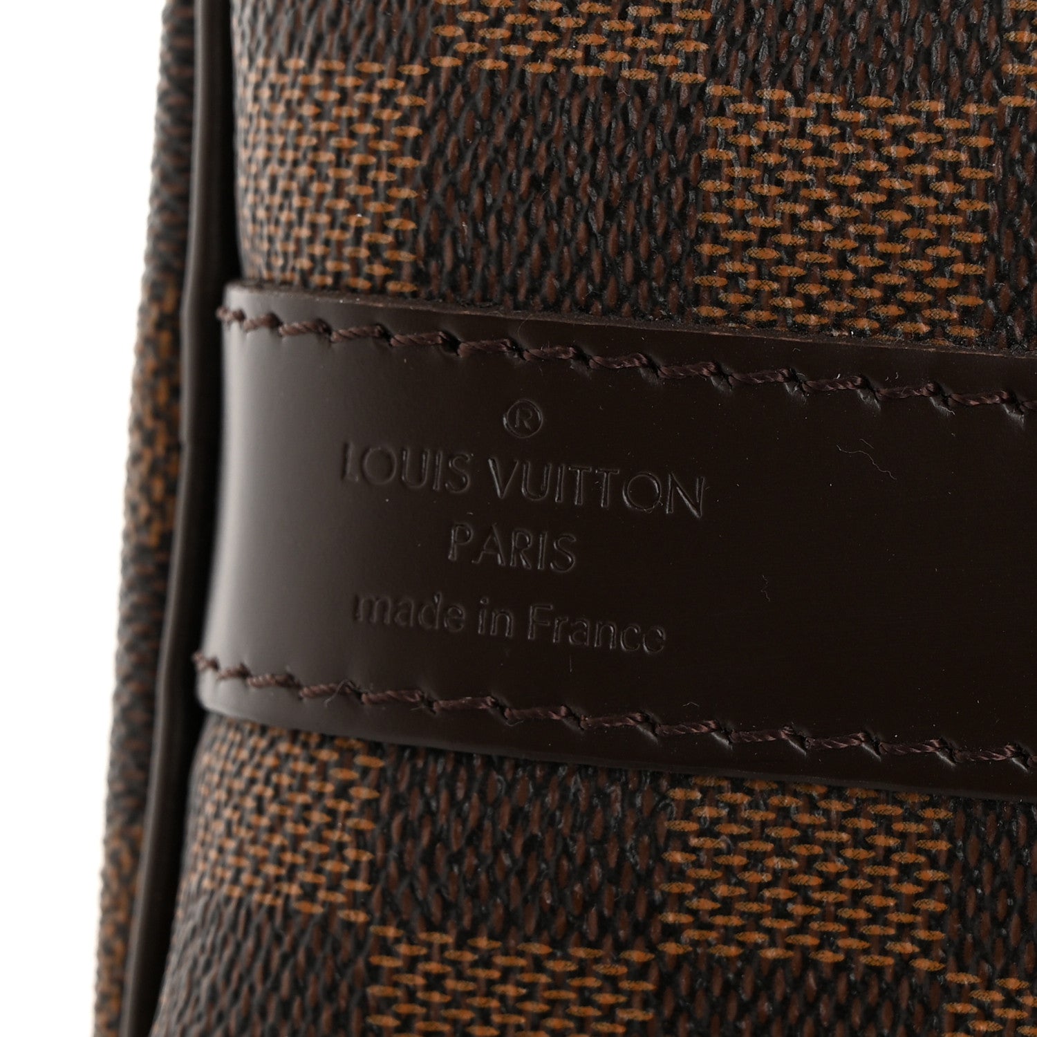 Louis Vuitton Damier Ebene Keepall Bandouliere 55 6 of 10