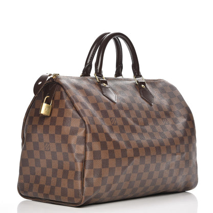 Louis Vuitton Damier Ebene Speedy 35 4 of 8