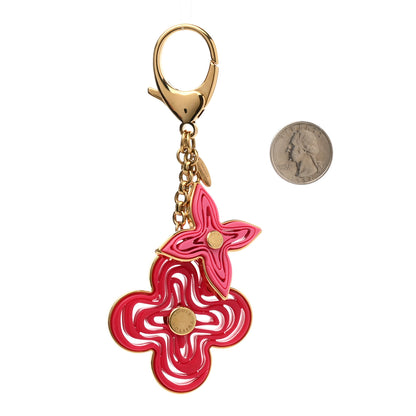 Louis Vuitton Resin Naif Bag Charm Pink 2 of 3
