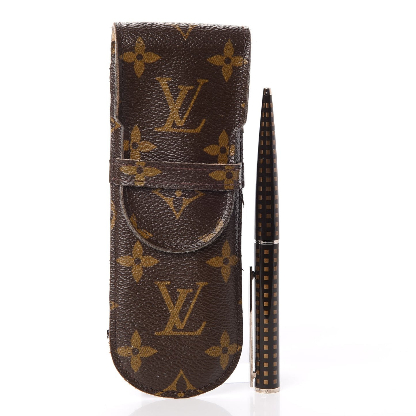 Monogram Etui Pen Holder Case