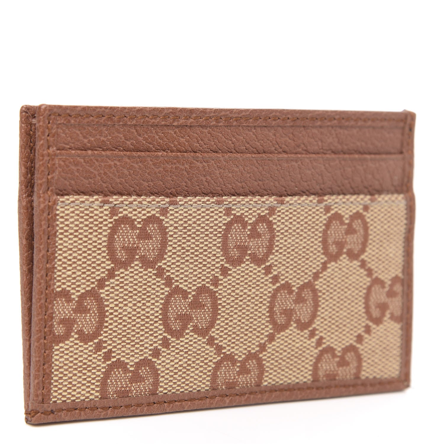 Gucci X MLB GG Monogram NY Yankees Card Holder Beige Ruggine Ivory 3 of 7
