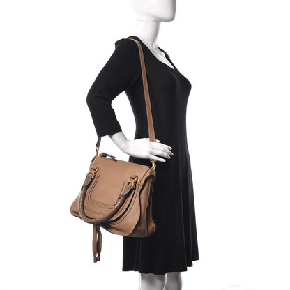 Chloe Calfskin Medium Marcie Satchel Nut 3 of 10