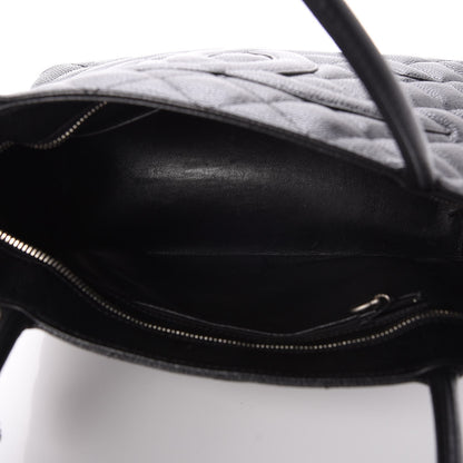 Chanel Caviar Quilted Medallion Tote Black 5 of 7