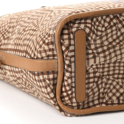 MCM Visetos Medium Liz Reversible Shopper Tote Cognac 16 of 25