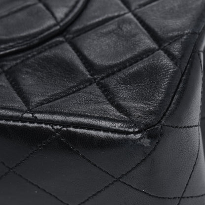 Chanel Lambskin Quilted Medium Double Flap Black 8 of 8