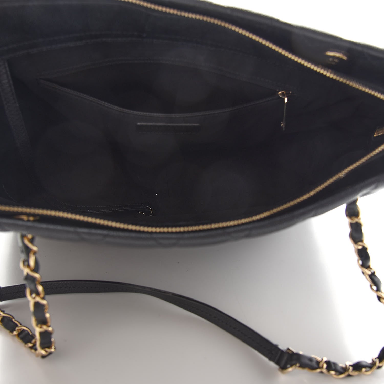 Chanel Caviar Quilted Rolled Up Tote Black 5 of 11