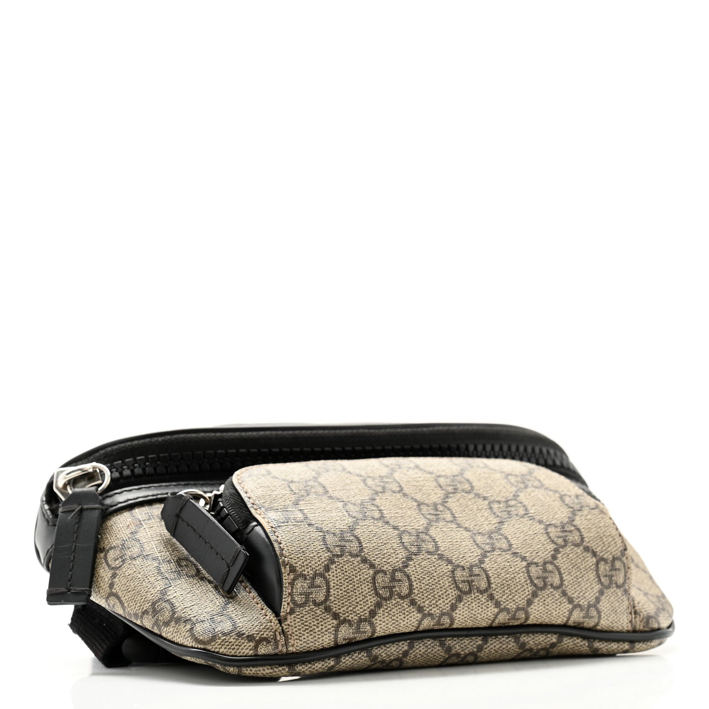 GG Supreme Monogram Belt Bag Black