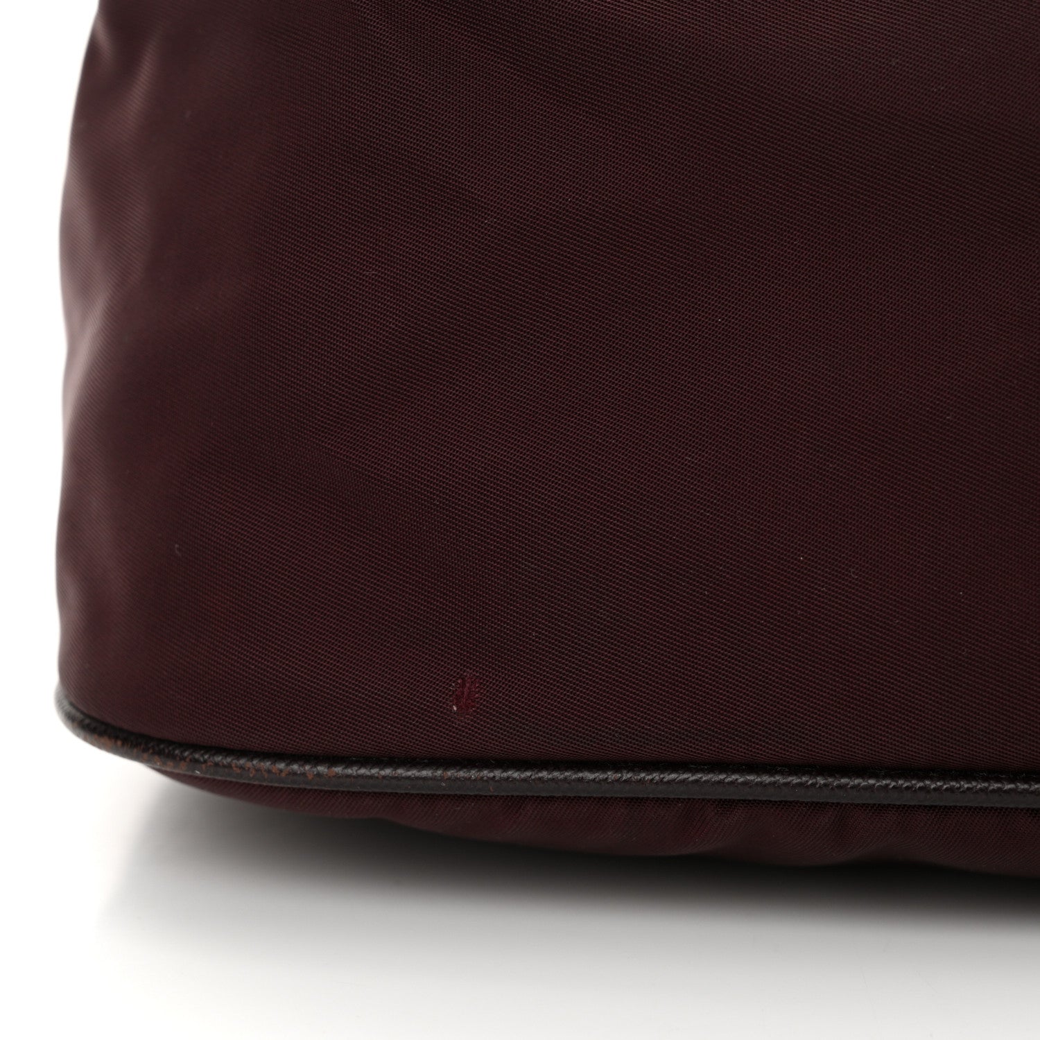 Prada Tessuto Nylon Saffiano Hobo Plum 12 of 13